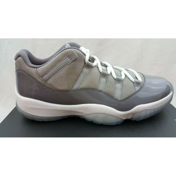 Nike Air Jordan XI 11 Retro Low Grey Shoes Size 12 - Picture 2 of 8